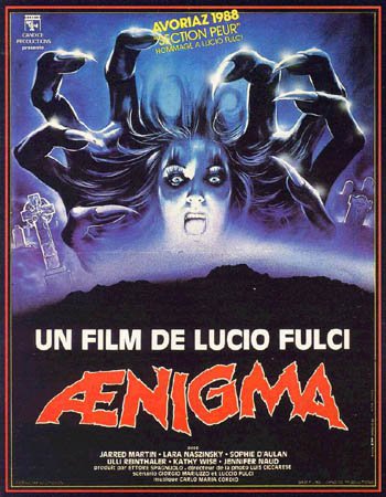 Tableaux sur toile, reproduction de Aenigma Movie Poster