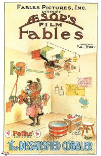 Aesops Fables The Dissatisfied Cobbler 1922 영화 포스터