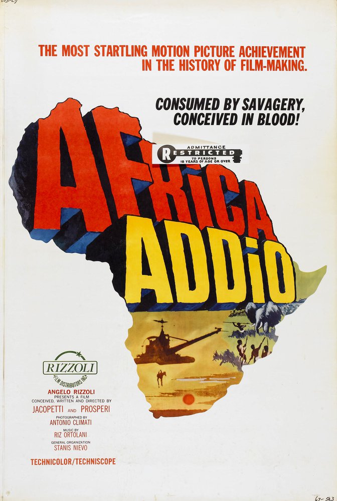 Tableaux sur toile, reproduction de Africa Blood And Guts 02 0 Movie Poster