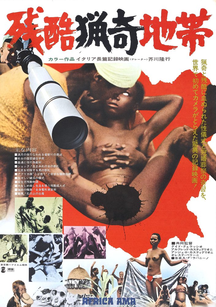 Tableaux sur toile, reproduction de Africa Uncensored 01 Movie Poster