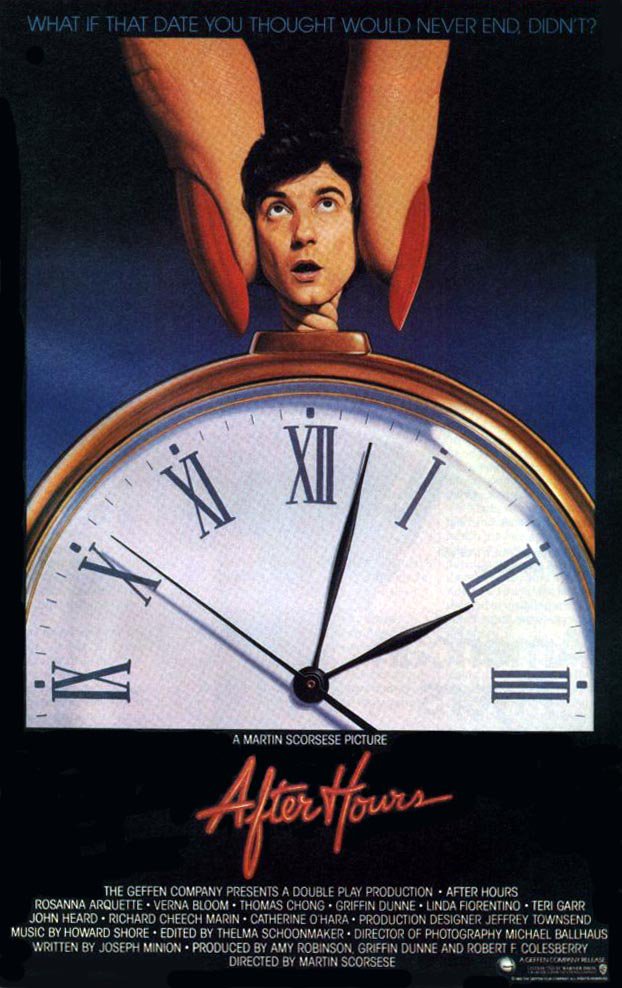 Tableaux sur toile, riproduzione de After Hours 2 poster del film