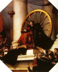 Agache Alfred Pierre La Fortuna The Wheel Of Fortune 1885 canvas print