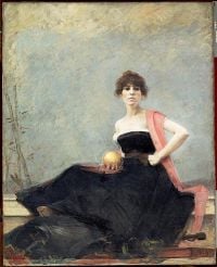 Agache Alfred Pierre Vanite Vanity 1885 canvas print