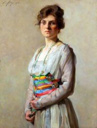Airy Anna Mrs Monica Burnand 1916 canvas print