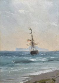 Aivazovsky Ivan Konstantinovich Capri S.d. canvas print