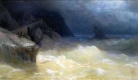 Aivazovsky Ivan Konstantinovich 흑해 연안의 난파선 1887