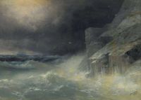 Aivazovsky Ivan Konstantinovich 폭풍우 치는 바다 1895