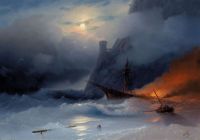 아이바조프스키 이반 콘스탄티노비치 폭풍우 1855