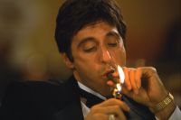Al Pacino Tony Montana In Scareface In Colors