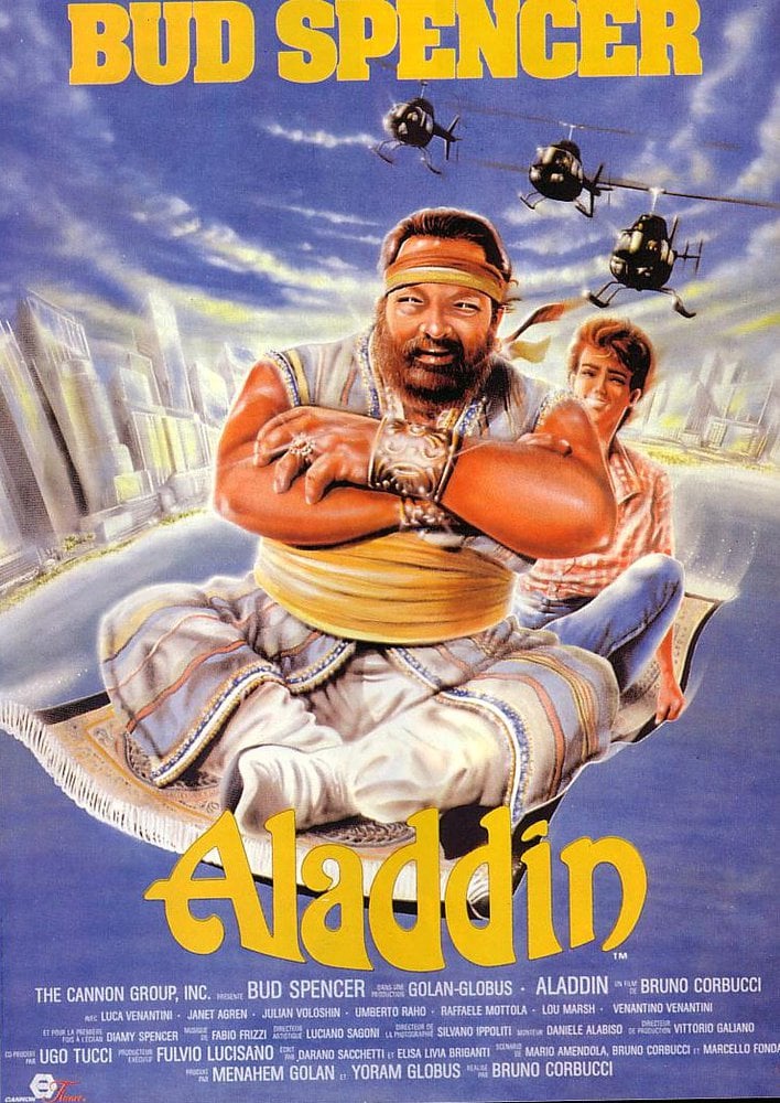 Tableaux sur toile, riproduzione de Aladdin 1986 01 poster del film