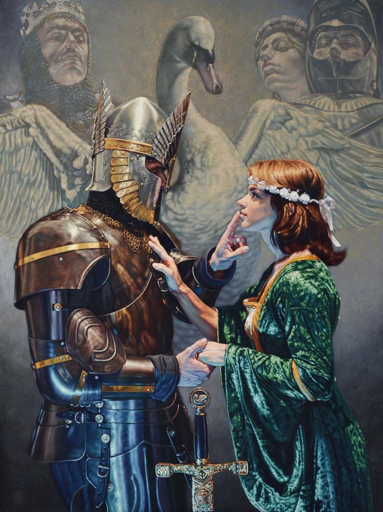 Alberto Palumbo Carlo Nie Sollst Du Mich Befragen canvas print