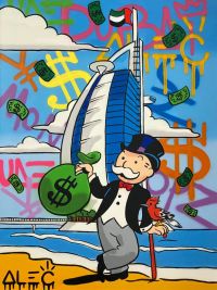 Alec Monopoly Monopoly In Dubai canvas print