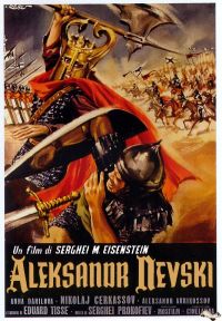 Alexander Nevsky 1939 Italia Movie Poster canvas print