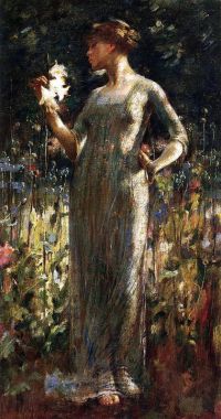 Alexander John White A King's Daughter Aka Girl With Lilies 1889