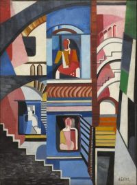 Alexandra Exter Theatrical Composition 1925