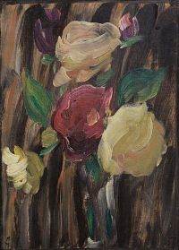 Alexej Von Jawlensky Natura morta di fiori 1937