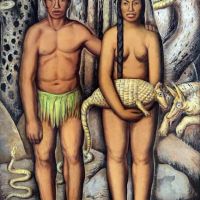 Alfredo Ramos Martinez Adan en Eva Mexicanos 1933