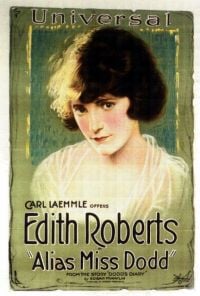 Alias ​​Miss Dodds 1920 1a3 Filmplakat Leinwanddruck