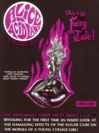 Alice in Acidland Movie Poster Leinwanddruck