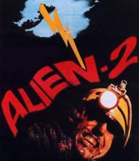 Alien 2 Sulla Terra Movie Poster canvas print
