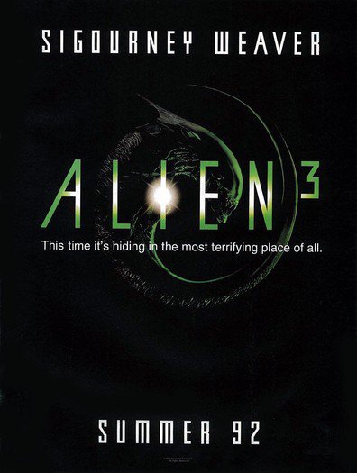 Tableaux sur toile, reproduction de Alien 3 Teaser Movie Poster