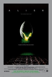 Alien Directors Cut 2 Filmposter auf Leinwand