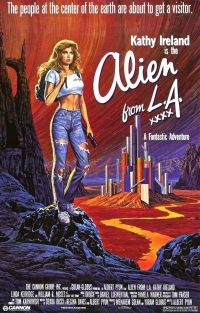 Alien From La 01 Movie Poster canvas print