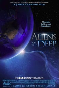 Aliens Of The Deep Movie Poster canvas print