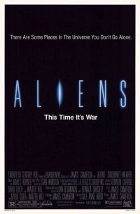Aliens Teaser Movie Poster Leinwanddruck