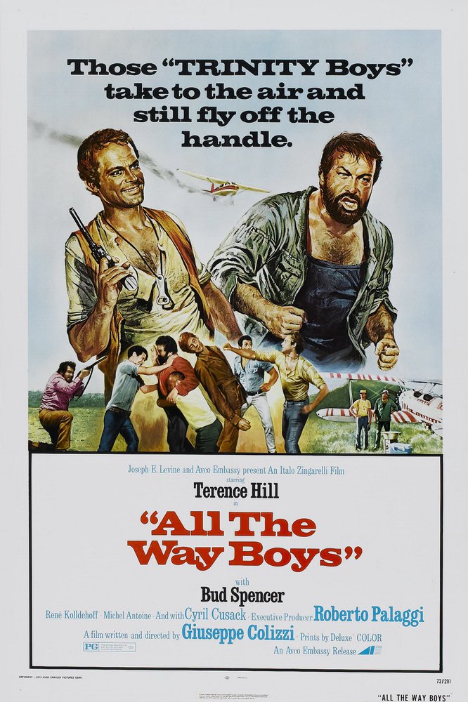 Tableaux sur toile, reproduction de All The Way Boys 04 Movie Poster