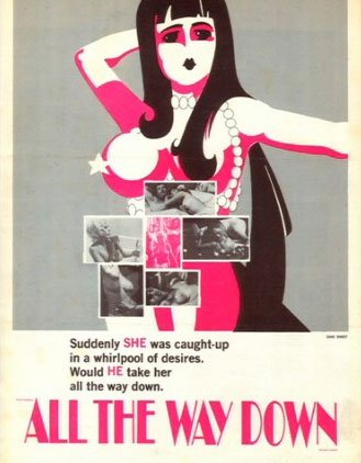 Tableaux sur toile, reproduction de All The Way Down Movie Poster