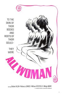 All Woman 01 Filmplakat auf Leinwand