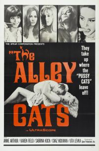 Alley Cats 01 0 Filmplakat auf Leinwand