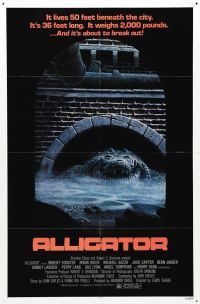 Alligator 01 Movie Poster canvas print