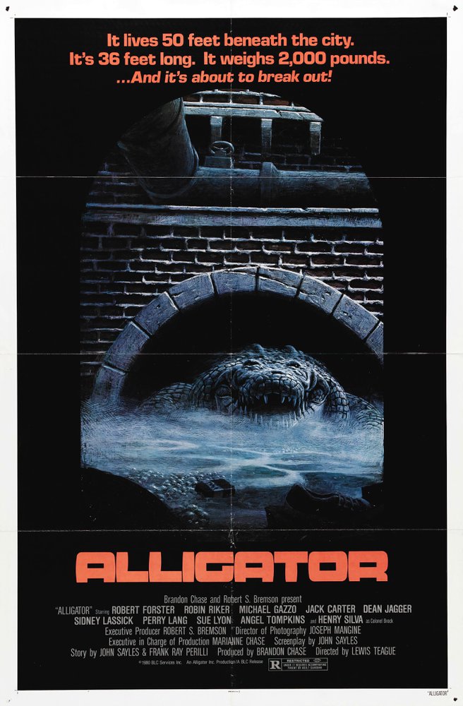 Tableaux sur toile, reproduction de Alligator 01 Movie Poster