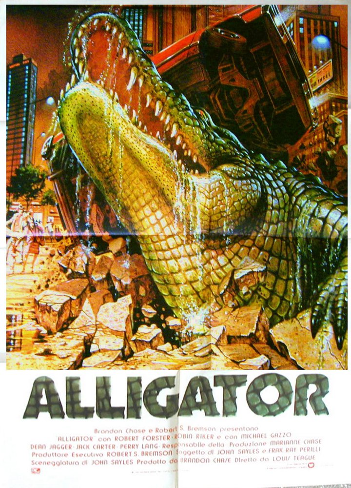 Tableaux sur toile, riproduzione di Alligator 2 Movie Poster