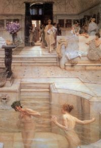 Alma-Tadema Ein Lieblingsbrauch