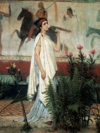 Alma-tadema A Greek Woman