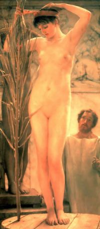 Alma-Tadema Ein Bildhauermodell