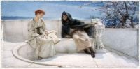 Alma Tadema Anna A 선언 오래된 이야기