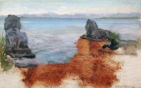 Alma Tadema Anna 바이에른의 호수 1890