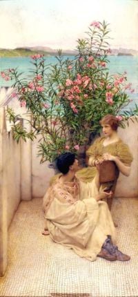 Alma Tadema Anna Ein friedliches Werben