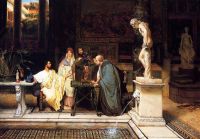 Alma Tadema Anna Ein römischer Kunstliebhaber