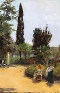 Alma Tadema Anna Ein Sommernachmittag