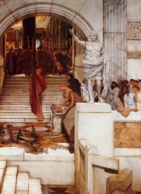 Alma Tadema Anna After The Audience 1879