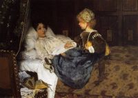 Alma Tadema Anna immer willkommen 1887