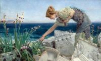 Alma Tadema Anna unter den Ruinen