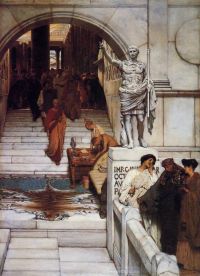 Alma Tadema Anna Ein Publikum bei Agrippa S