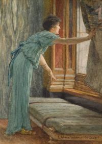 Alma Tadema Anna Erwartung