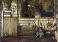 Alma Tadema Anna He Egyptian Widow